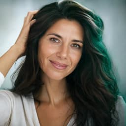 Cabello más denso